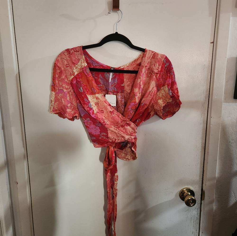 Free People Ashley Crop Top Extra Large